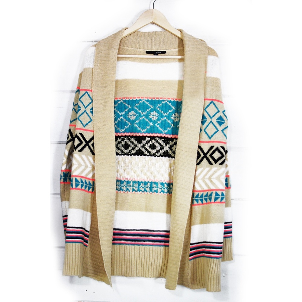 Tribal Print Cardigan Size Medium